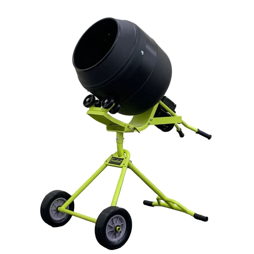 110L Electric Cement Mixer With Plastic Drum, 370W Concrete Mixer BM725 Forestwest