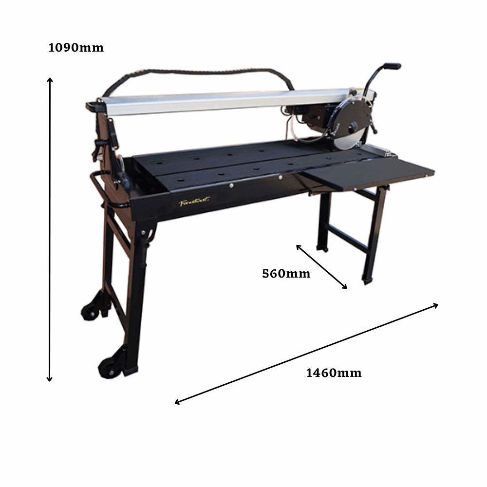 Forestwest 1000MM Wet Tile Saw 1500W Electric Tile Cutter BM682 Forestwest