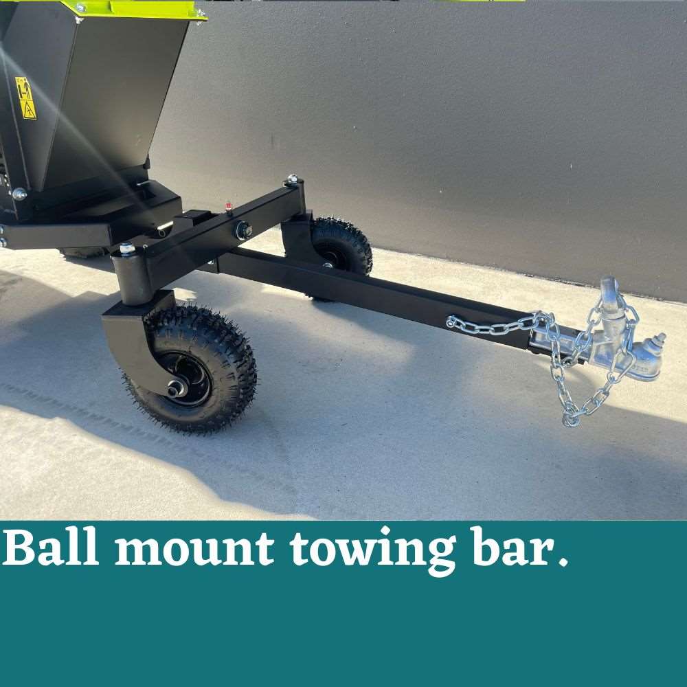 Forestwest 150mm Wood Chipper, 20hp Petrol Chipper with E-Start BM11062 Forestwest