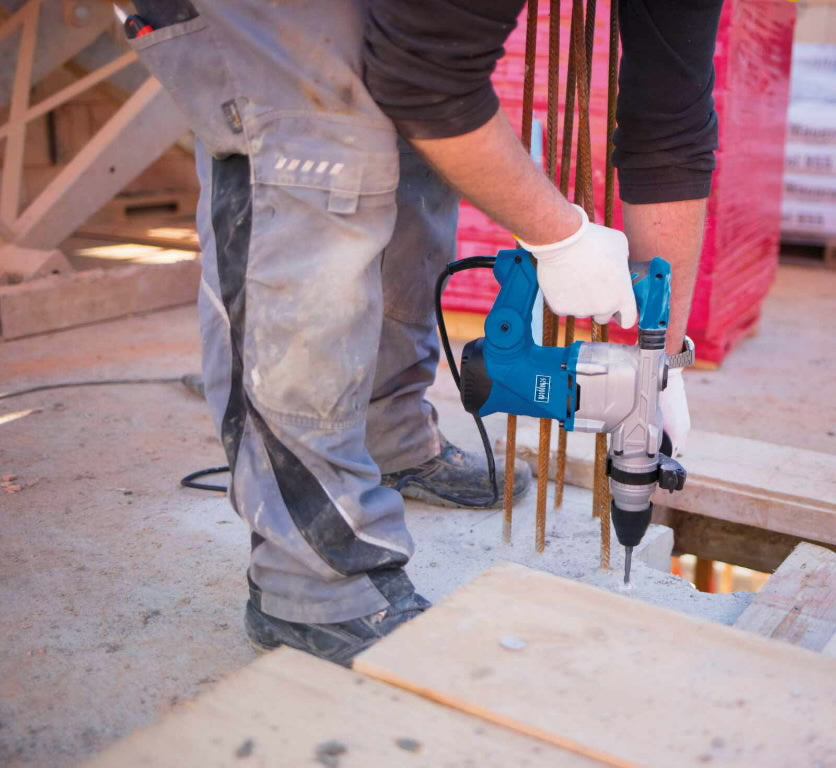 Scheppach Hammer Drill with Accessory Kit DH1300PLUS Scheppach