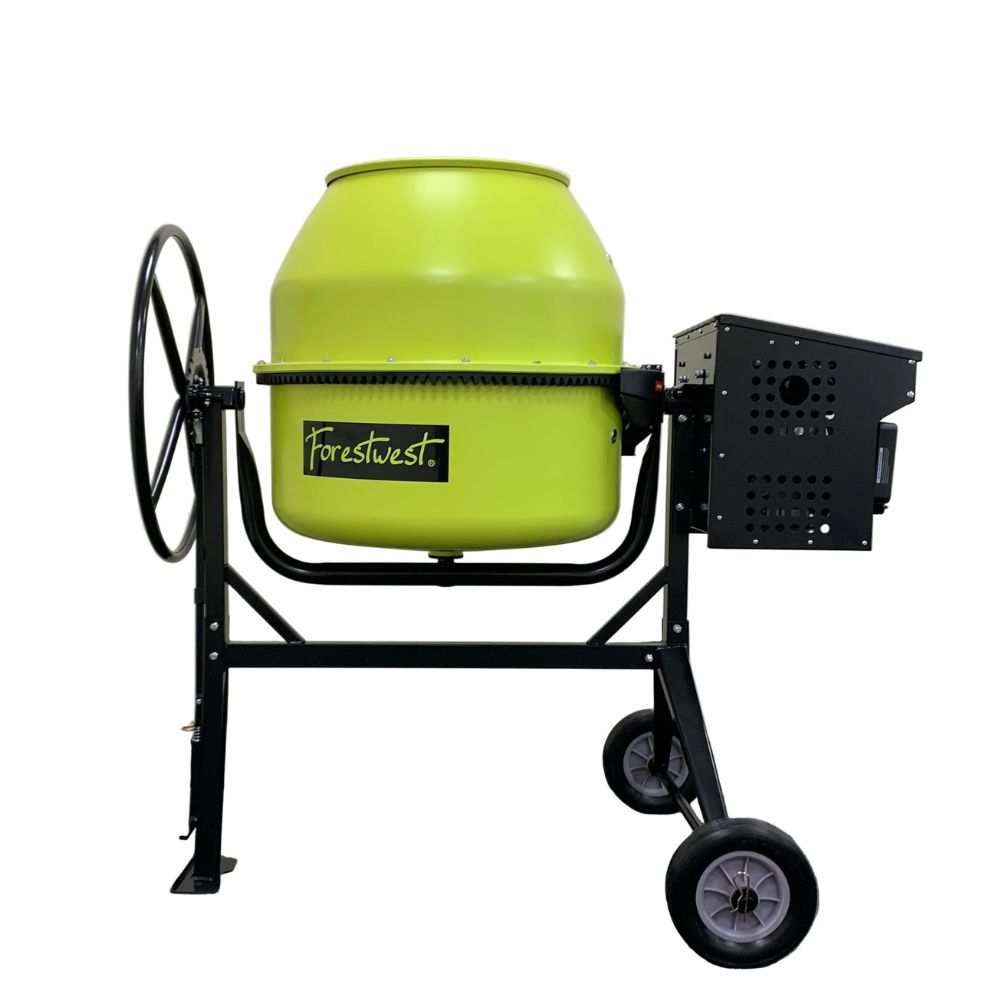 250L Concrete Mixer, 2.5HP Petrol Cement Mixer BM726 Forestwest