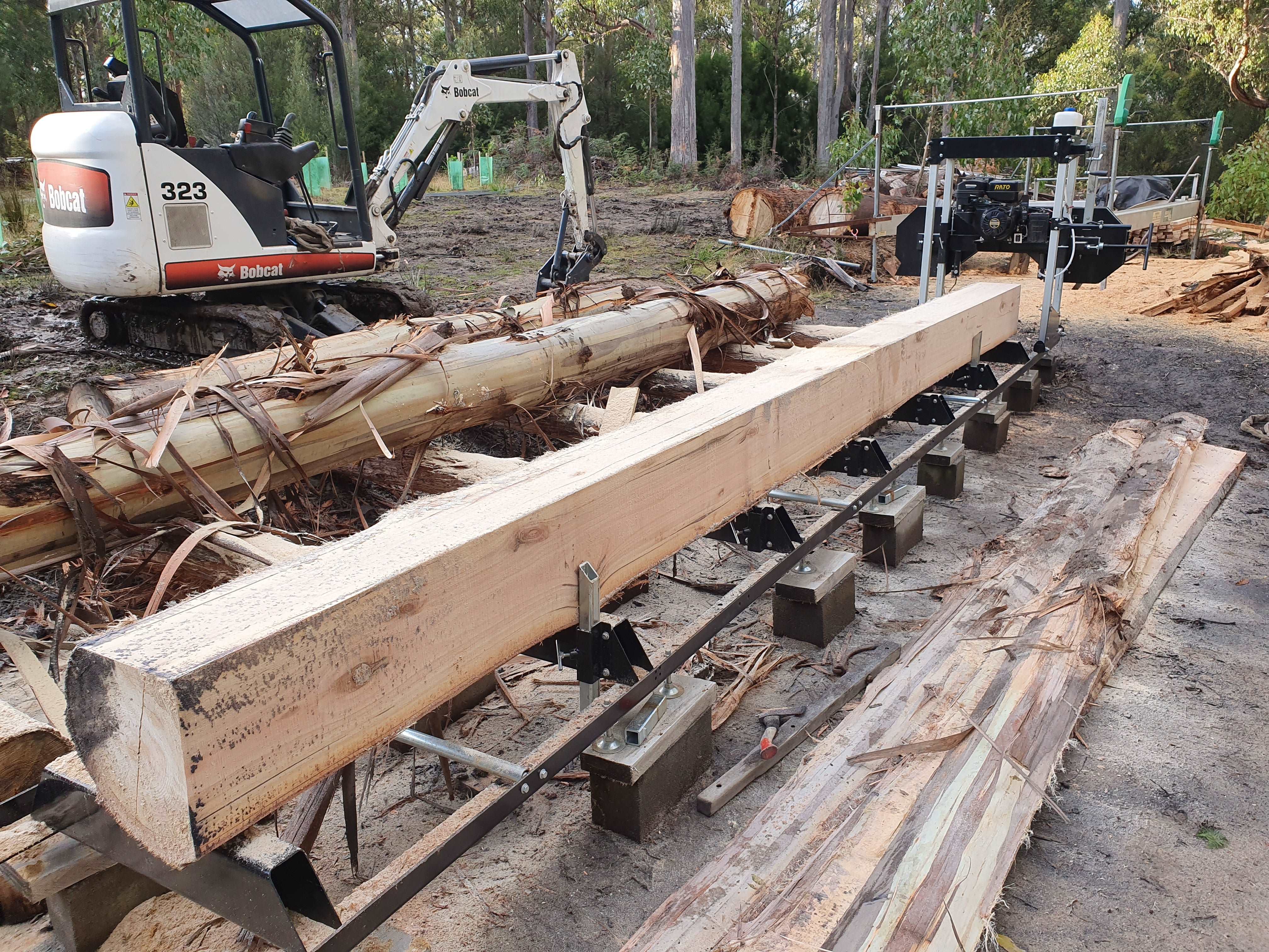 Forestwest 26" Portable Wood Sawmill 15HP with E-Start BM11119 Forestwest