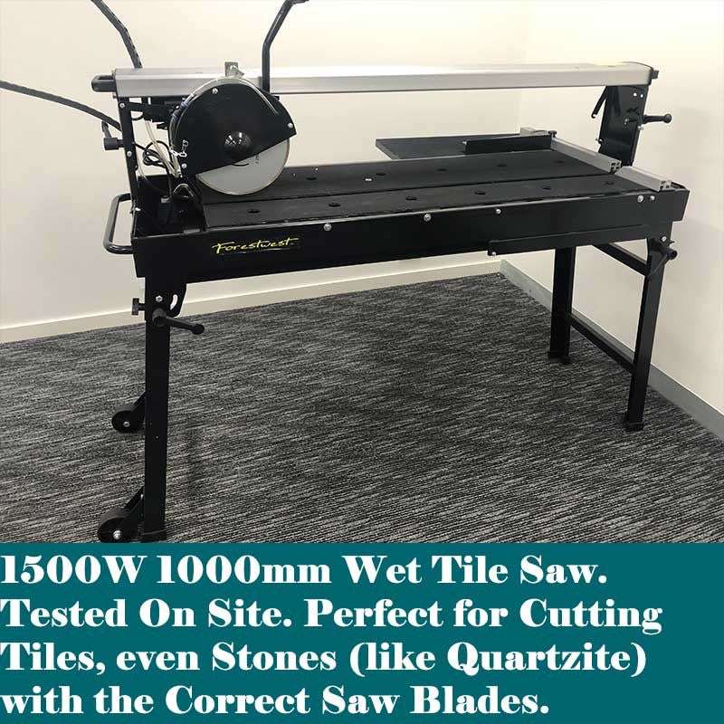 1000MM 1500W Electric Wet Tile Saw BM682 | Forestwest