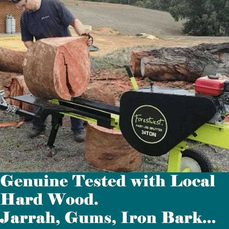 Forestwest 34 Ton Kinetic Log Splitter 6.5HP Petrol Log Splitter BM11038 Forestwest