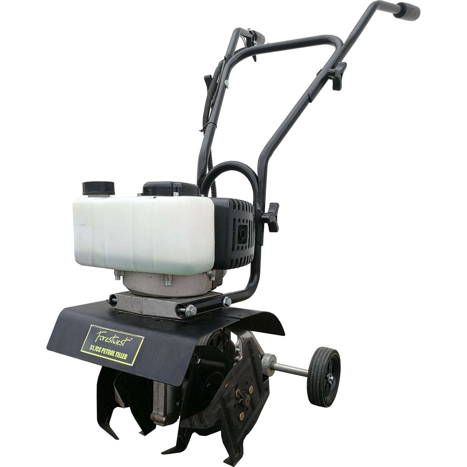 Mini Tiller Cultivator Rotary Hoe 51.7CC Petrol Forestwest