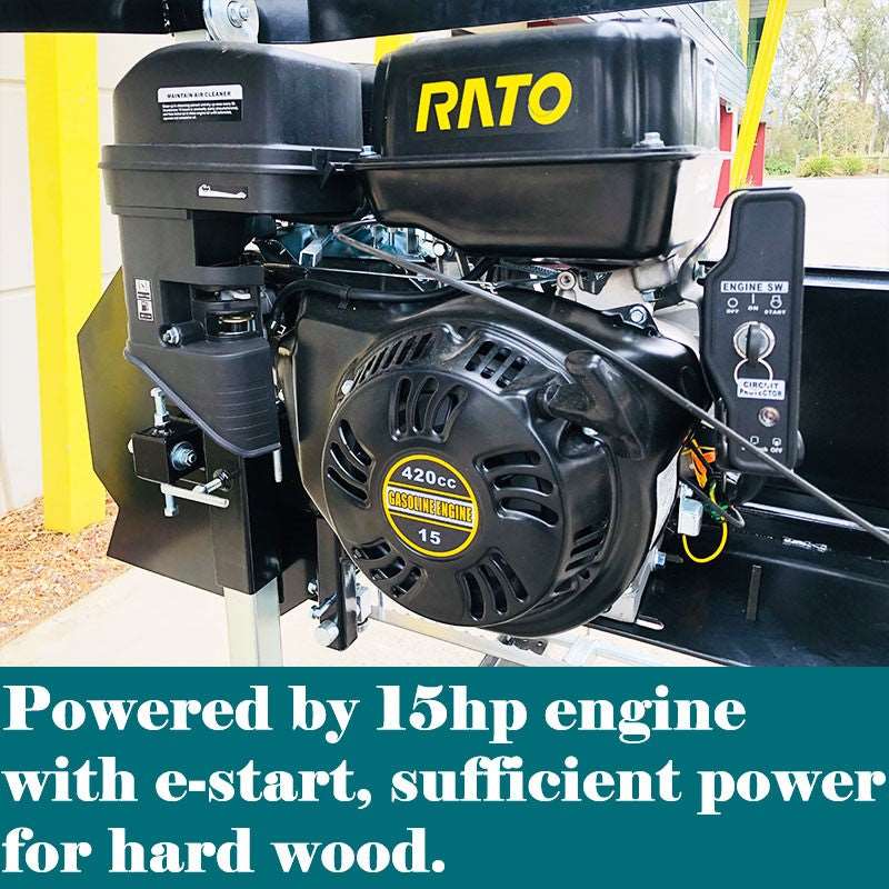 26" Portable Wood Sawmill 15hp Rato with E-Start BM11119 | Forestwest