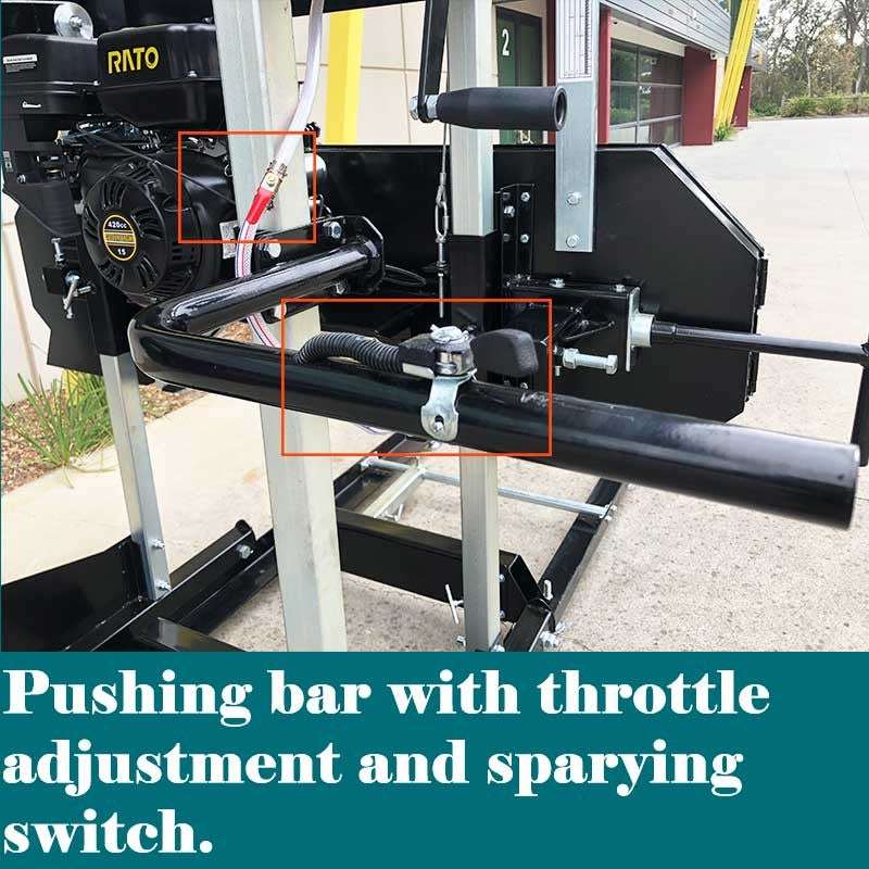 Forestwest 26" Portable Wood Sawmill 15HP with E-Start BM11119 Forestwest