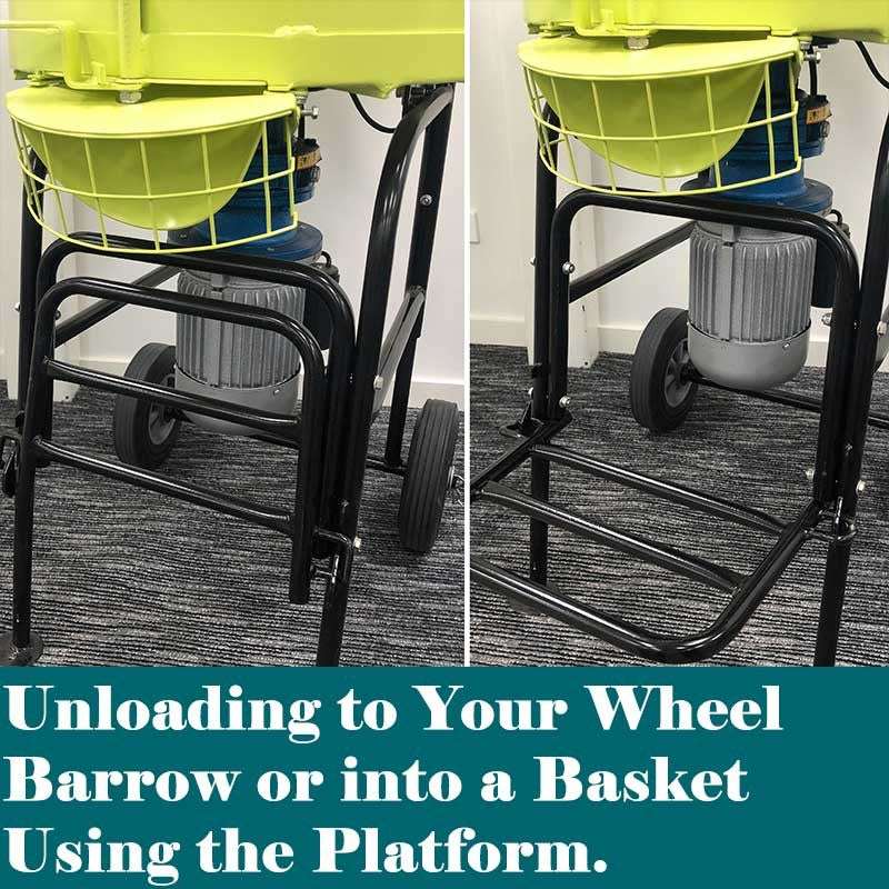 Forestwest 80L Pan Mortar Mixer 1100W Screed Mixer BM691 Forestwest