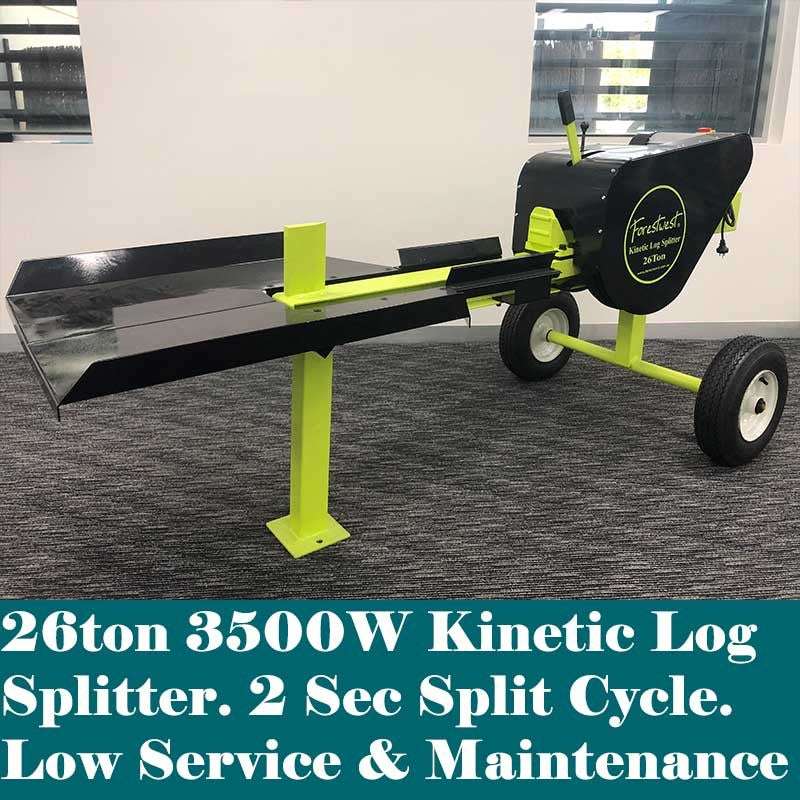 26 Ton Kinetic Log Splitter 3500W 15A Electric Log Splitter BM11046 | Forestwest
