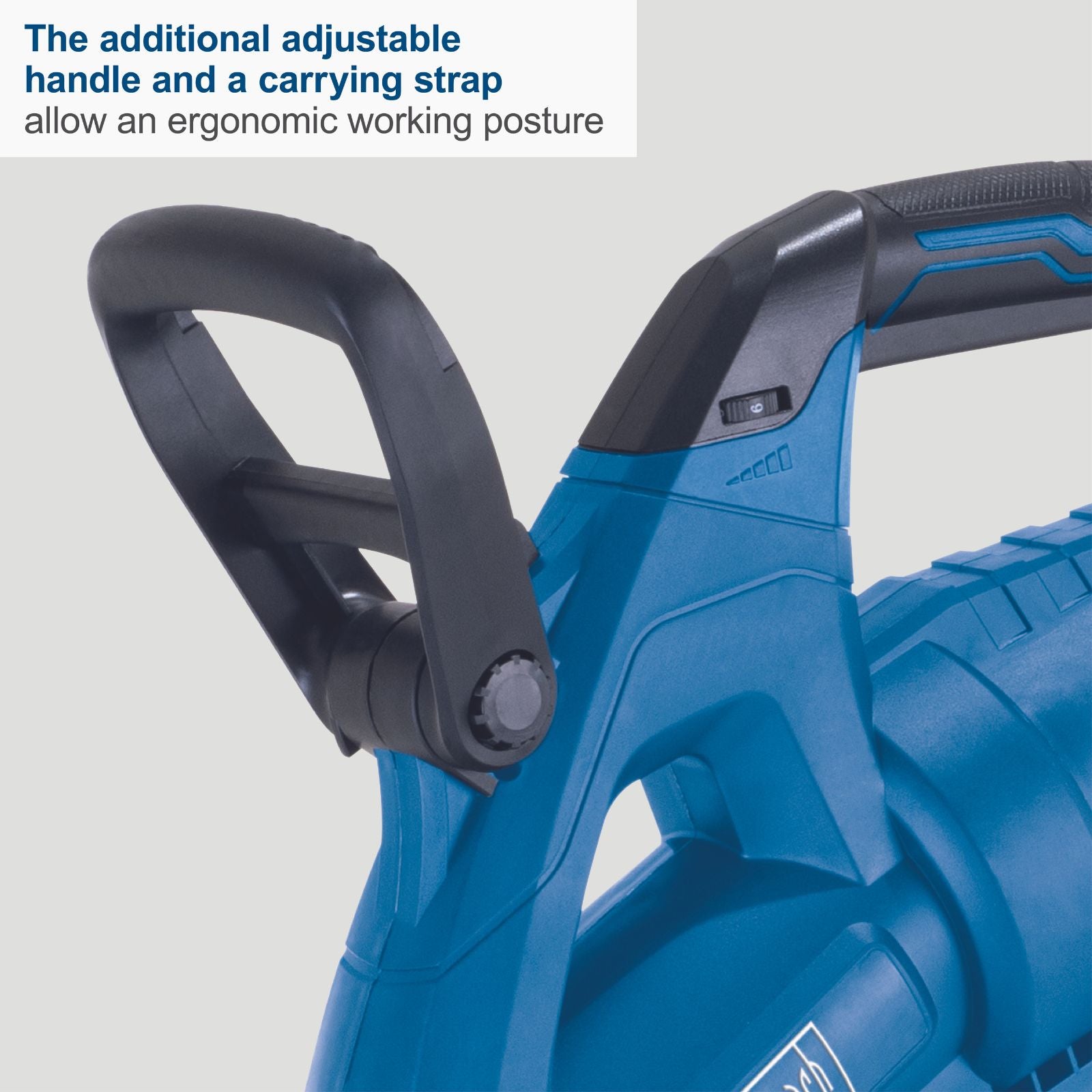 Scheppach 2x20V Cordless Leaf Vacuum/Blower/Shredder BC-BLV720-X (Skin Only) Scheppach