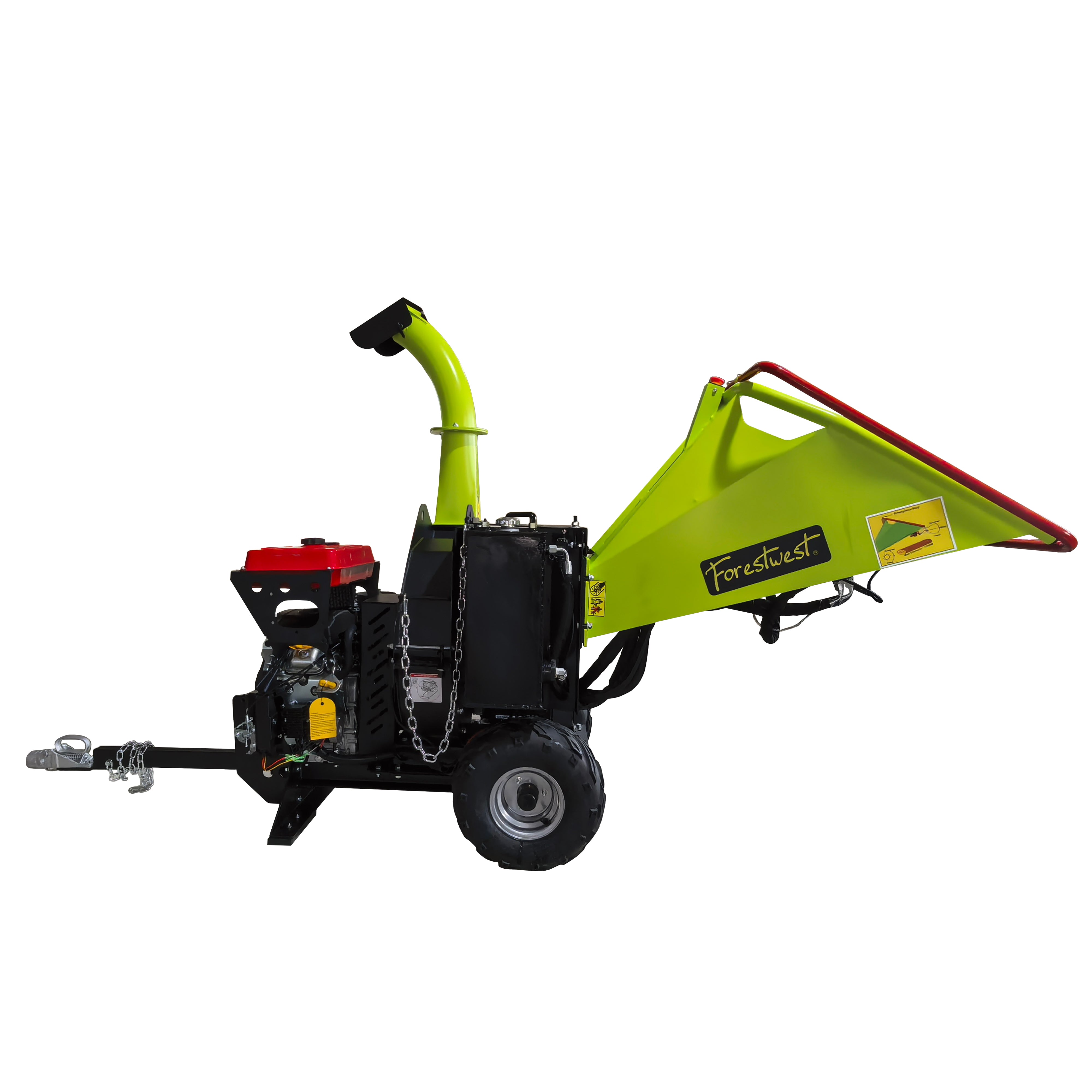 Forestwest 150mm Wood Chipper 27hp Petrol Chipper with E-Start BM11066 Forestwest
