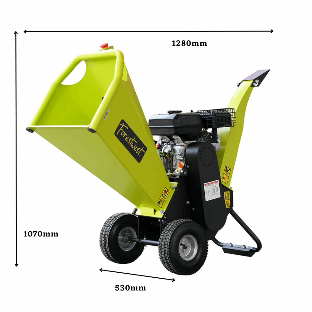 Forestwest 100MM Wood Chipper 7HP Garden Chipper BM11070 Forestwest