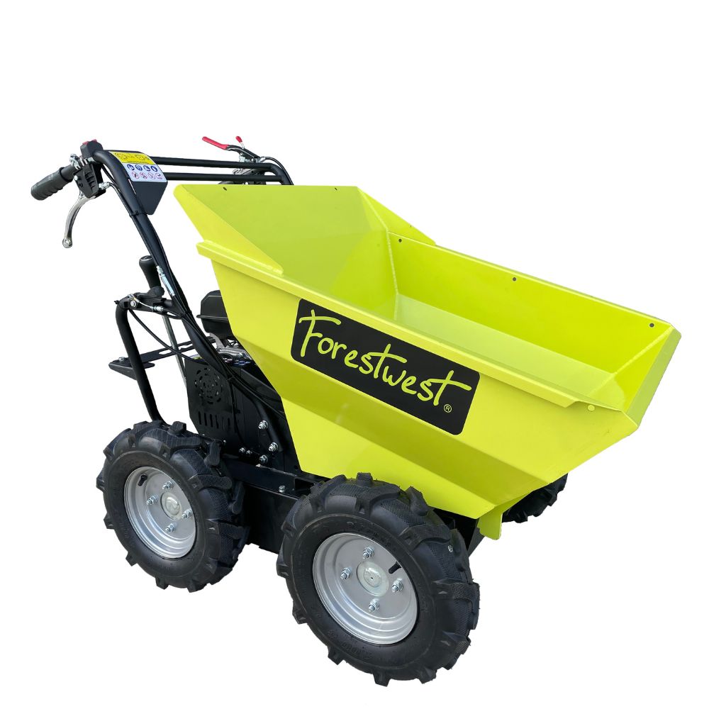 300KG Motorised Wheelbarrow 6.5hp Mini Dumper Manual Tip BM11077