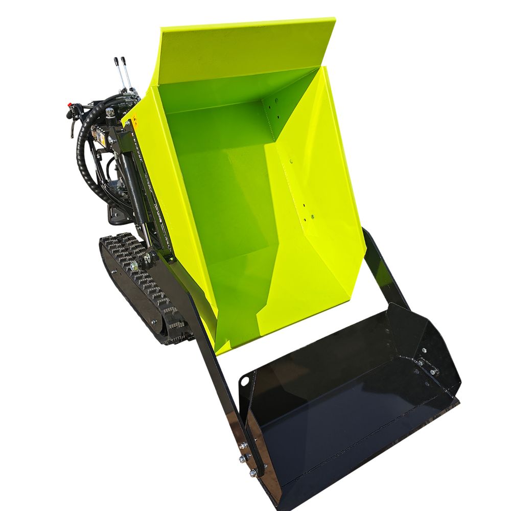 Forestwest 500KG Stand-On Tracked Dumper with Self-Load Bucket BM11083 Forestwest