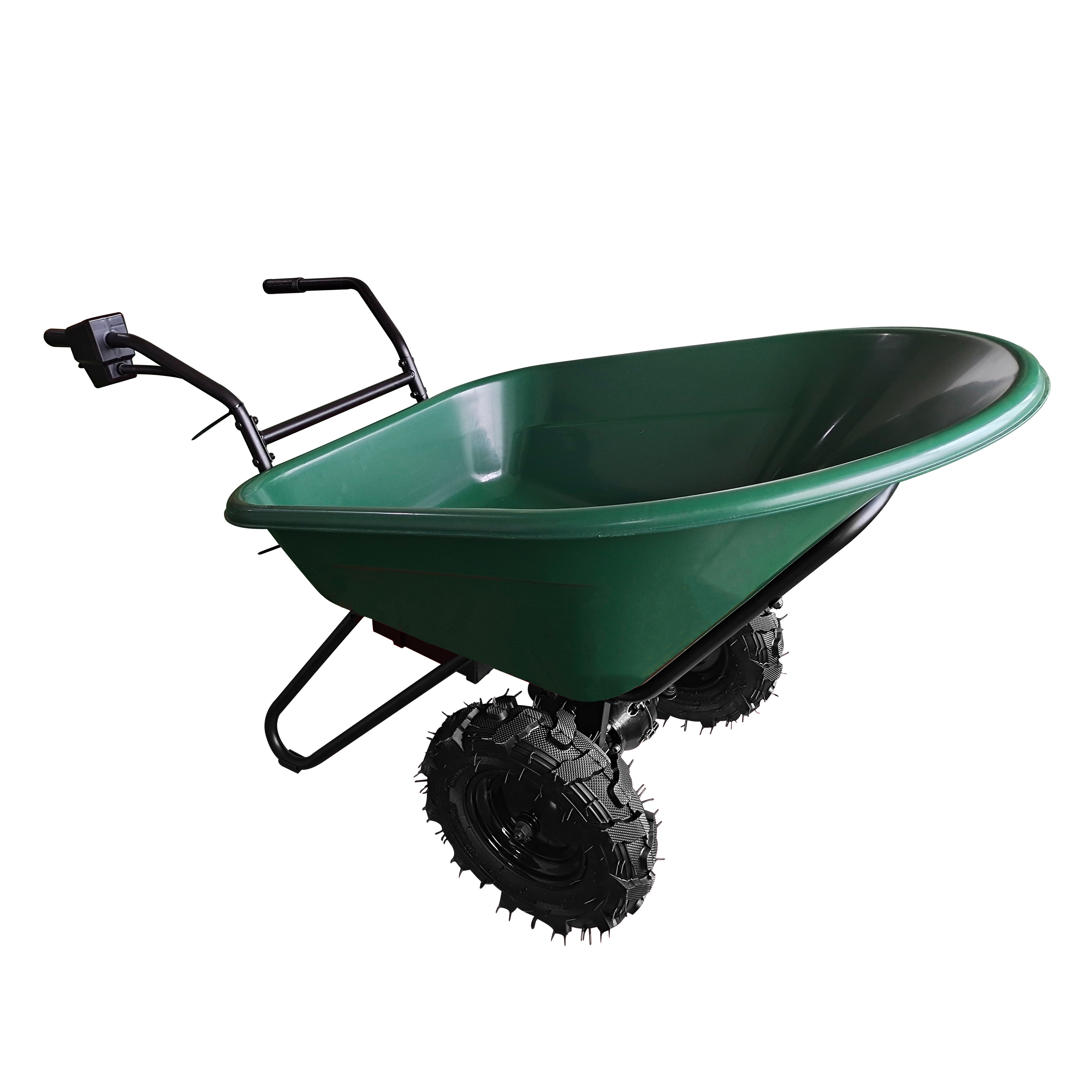 24V 12Ah 200kg 170L Battery Wheel Barrow BM11086 Forestwest