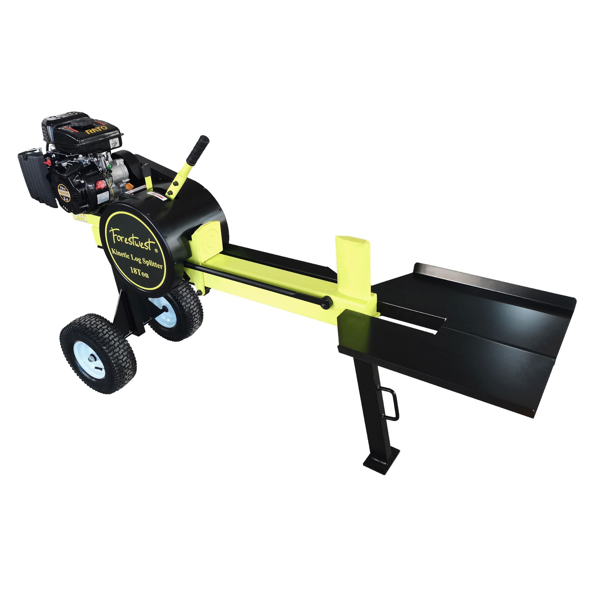 Forestwest 18 Ton Kinetic Log Splitter 3HP Petrol Log Splitter BM11097P Forestwest