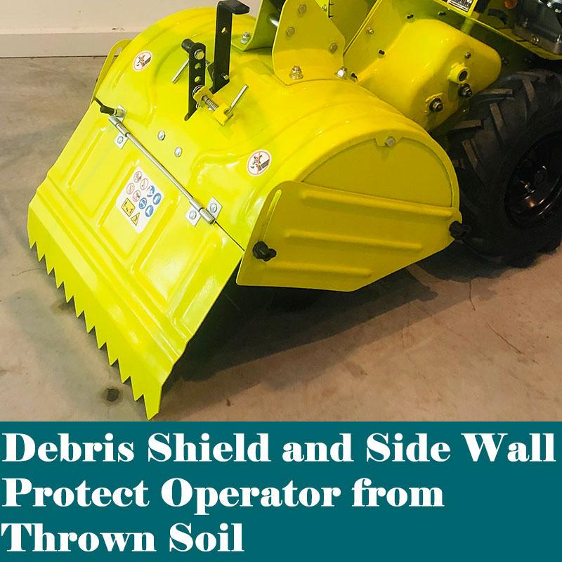 Forestwest 6.5HP Rotary Hoe, Dual Rotating Tiller Cultivator BM11123 Forestwest