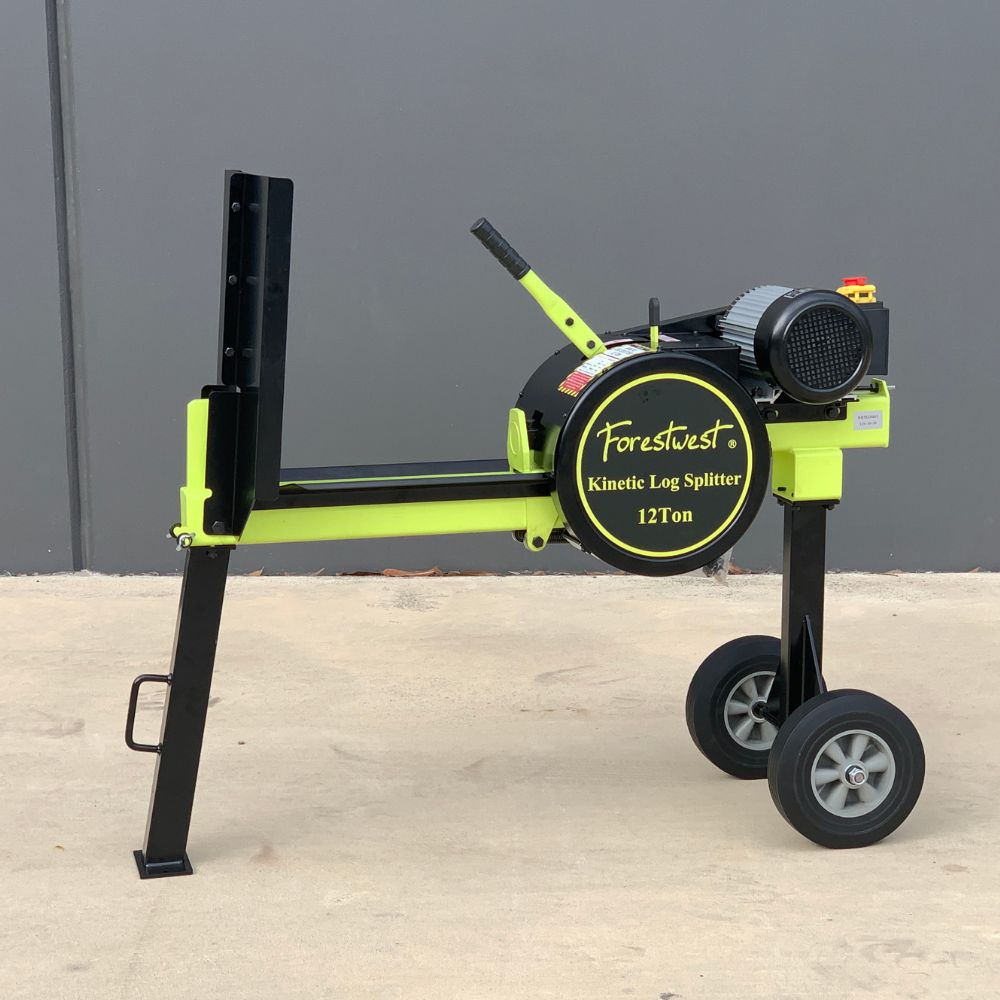 Forestwest 12 Ton Kinetic Log Splitter on Stand 1800W Electric Log Splitter BM11130S