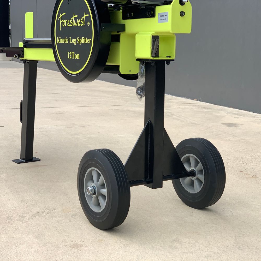 Forestwest 12 Ton Kinetic Log Splitter on Stand 1800W Electric Log Splitter BM11130S
