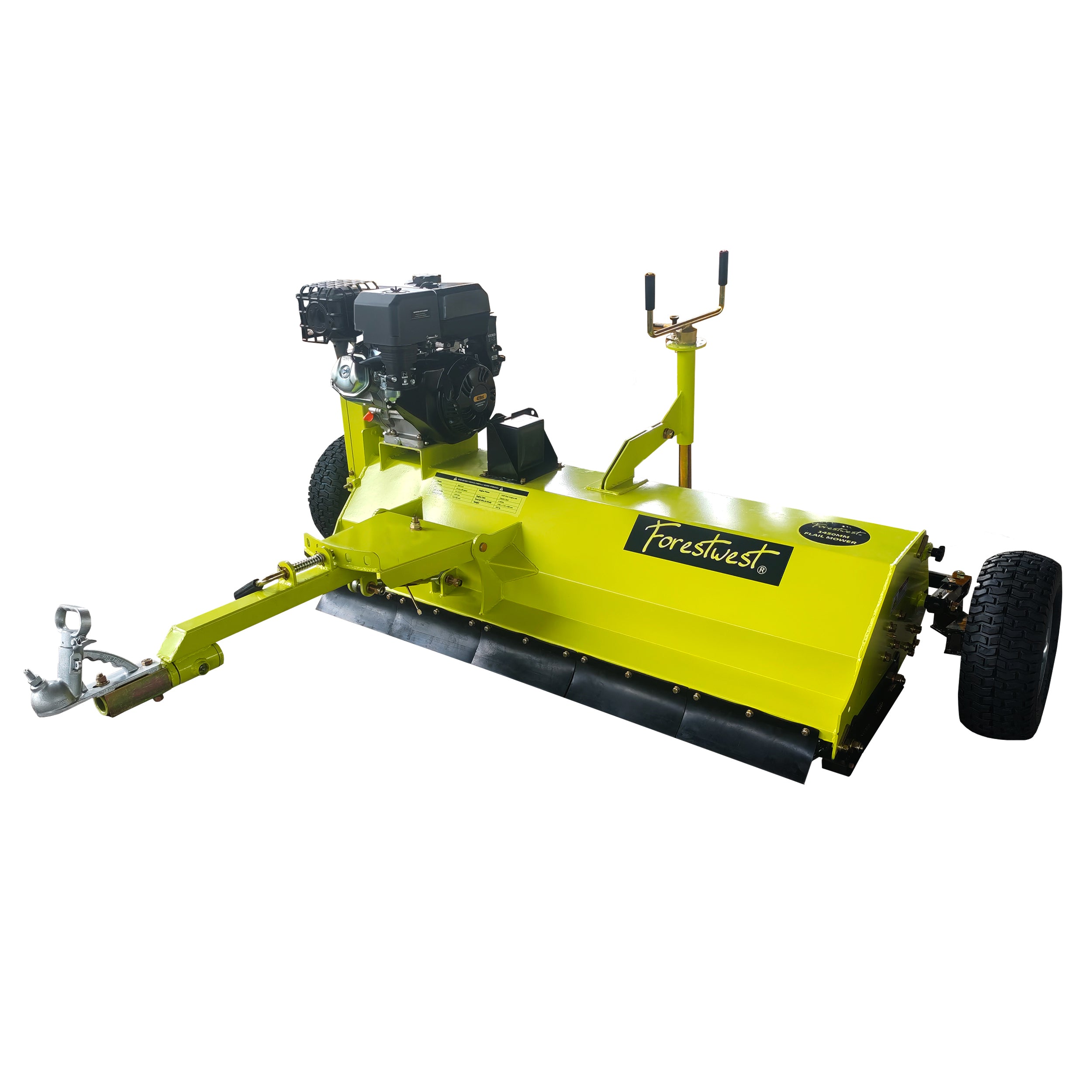 1450mm Tow-Behind Flail Mower, ATV/Tractor Slasher 15hp E-Start BM11141