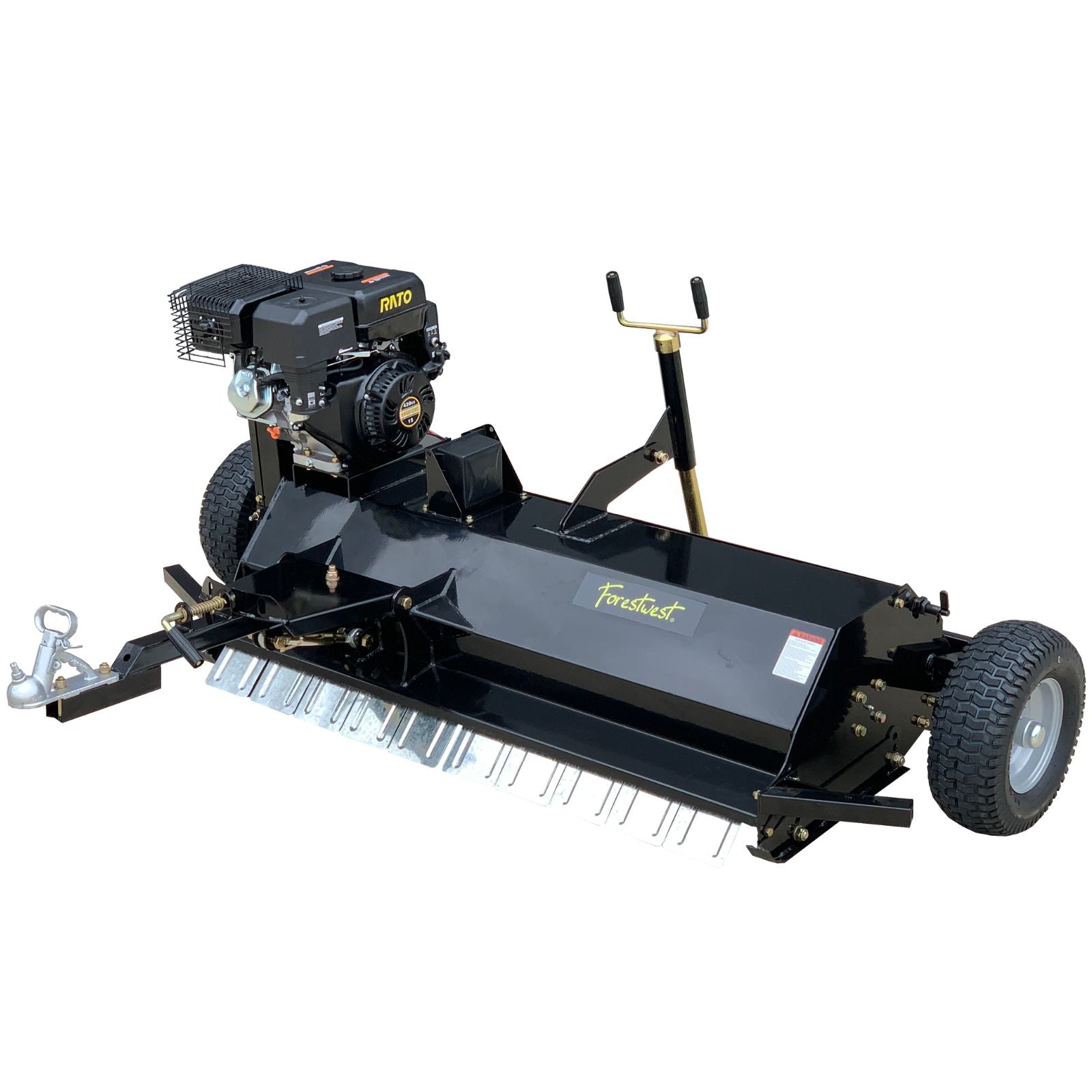 1450mm Tow-Behind Flail Mower, ATV/Tractor Slasher 15hp E-Start BM11141