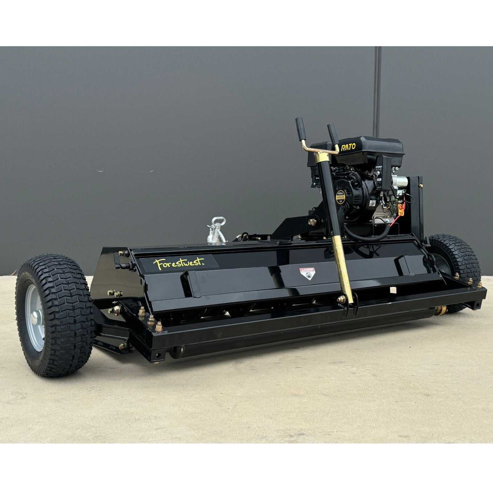1450mm Tow-Behind Flail Mower, ATV/Tractor Slasher 15hp E-Start BM11141