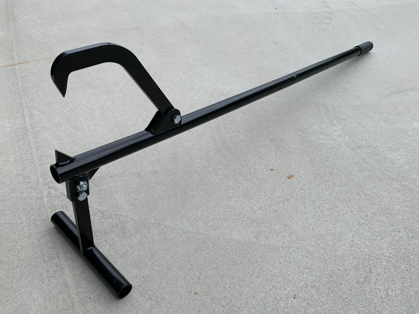 Forestwest 48" Log Roller Jack Lifter, Log Cant Hook Steel Bar BM11151 Forestwest