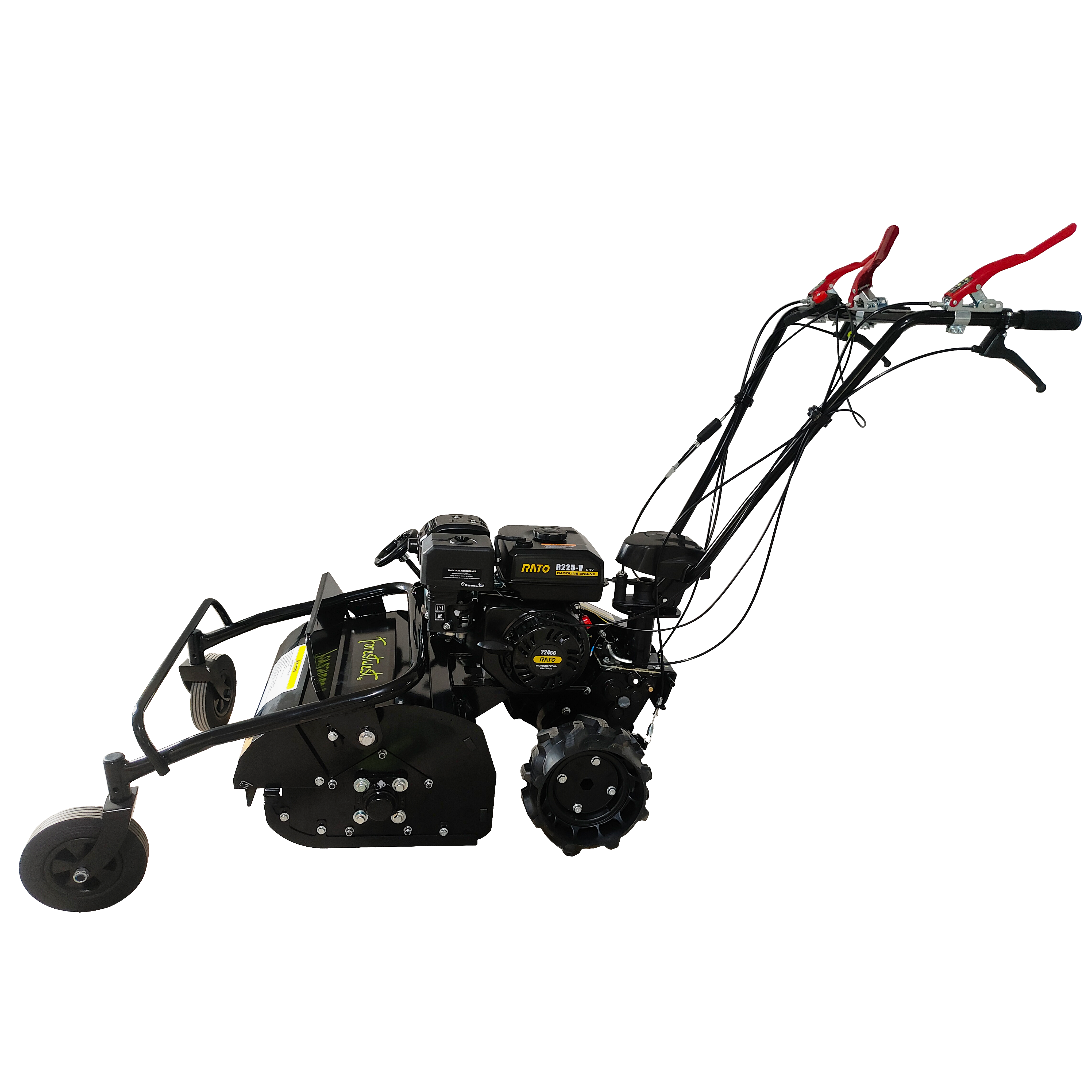 224cc 50cm Self-Propelled Petrol Flail Mower BM11161 Forestwest AU