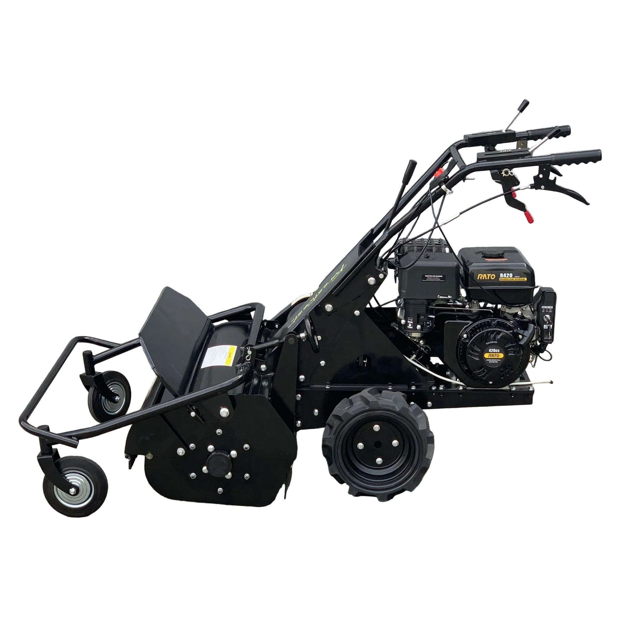420cc 90cm Self Propelled Petrol Flail Mower BM11162 Forestwest