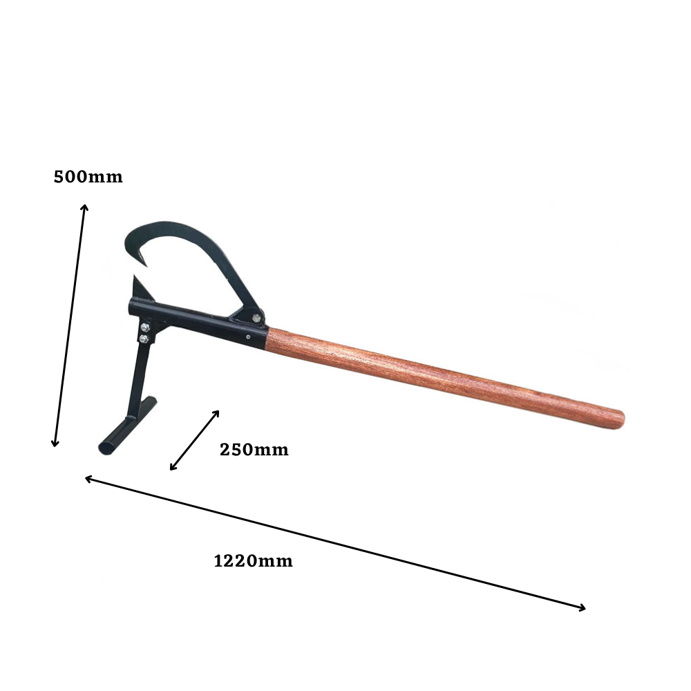 Forestwest 48" Log Roller Jack Lifter, Log Cant Hook, Easy Timber Jack BM11537 Forestwest