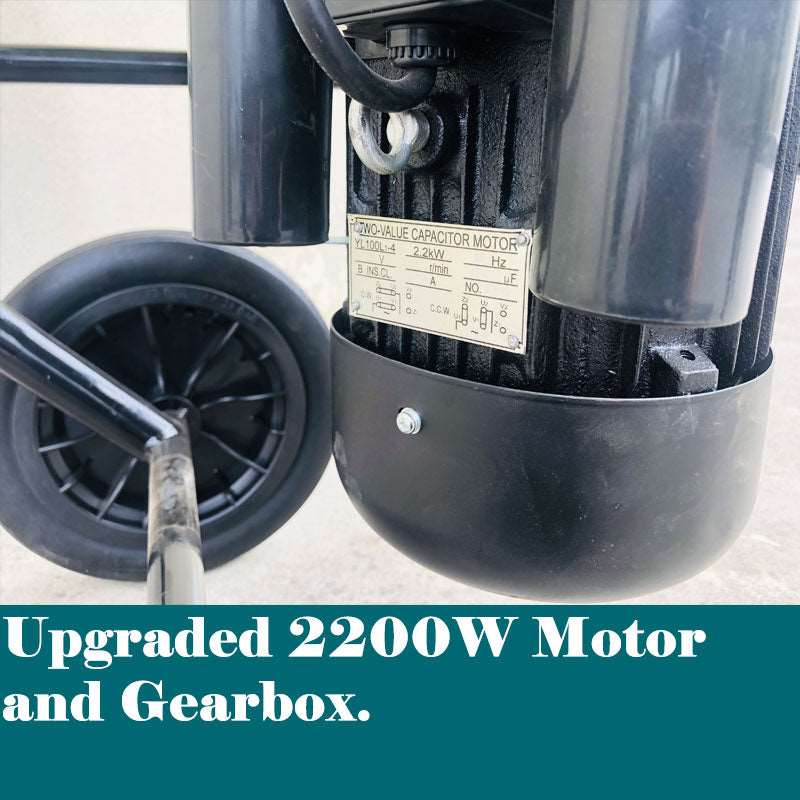 Forestwest 120L Pan Mortar Mixer 2200W, Commercial Grade BM679C Forestwest