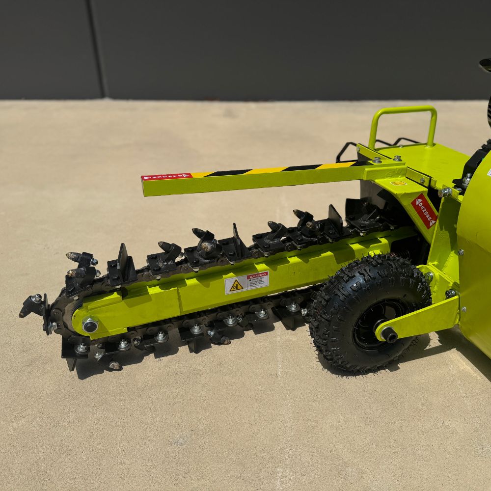 Forestwest 600MM Walk Behind Trencher 15HP Petrol Ditch Digger BM689 Forestwest