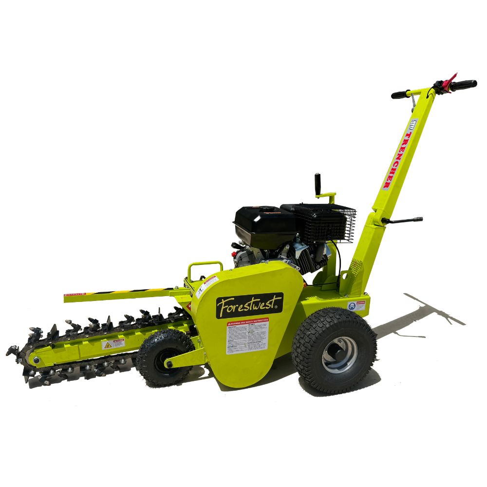 Forestwest 600MM Walk Behind Trencher 15HP Petrol Ditch Digger BM689