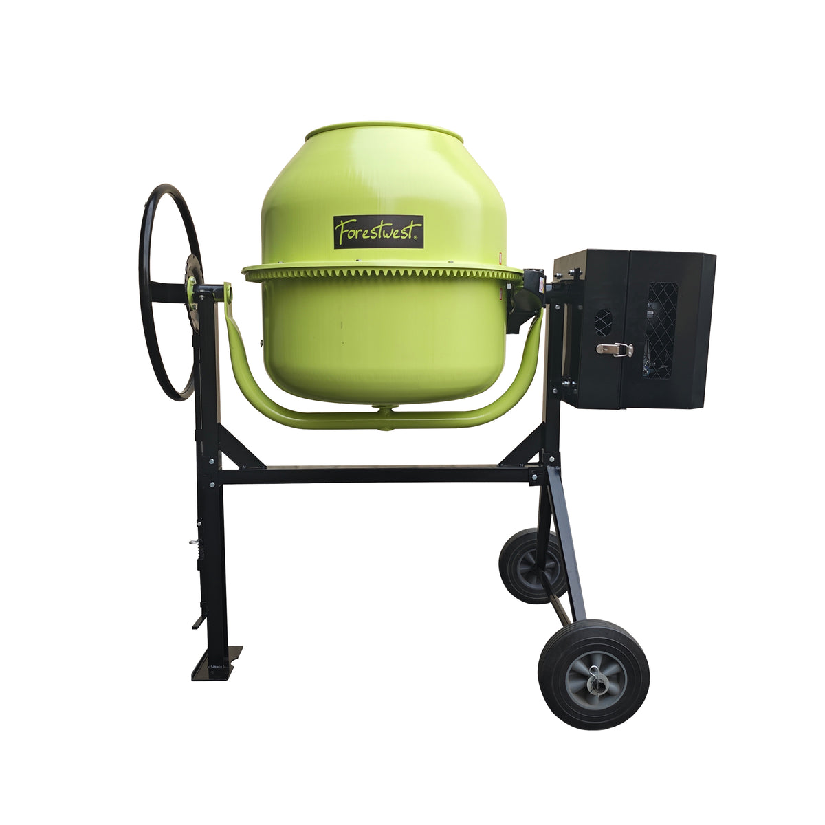 Forestwest 180L Petrol Cement Mixer – 2.5HP Petrol Engine BM695 Forestwest