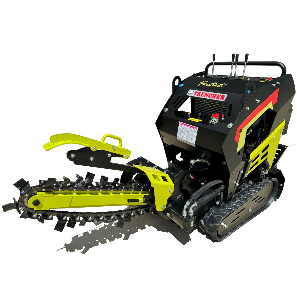 600mm Stand On Trencher 20HP Self Propelled Ditch Digger BM699 | Forestwest