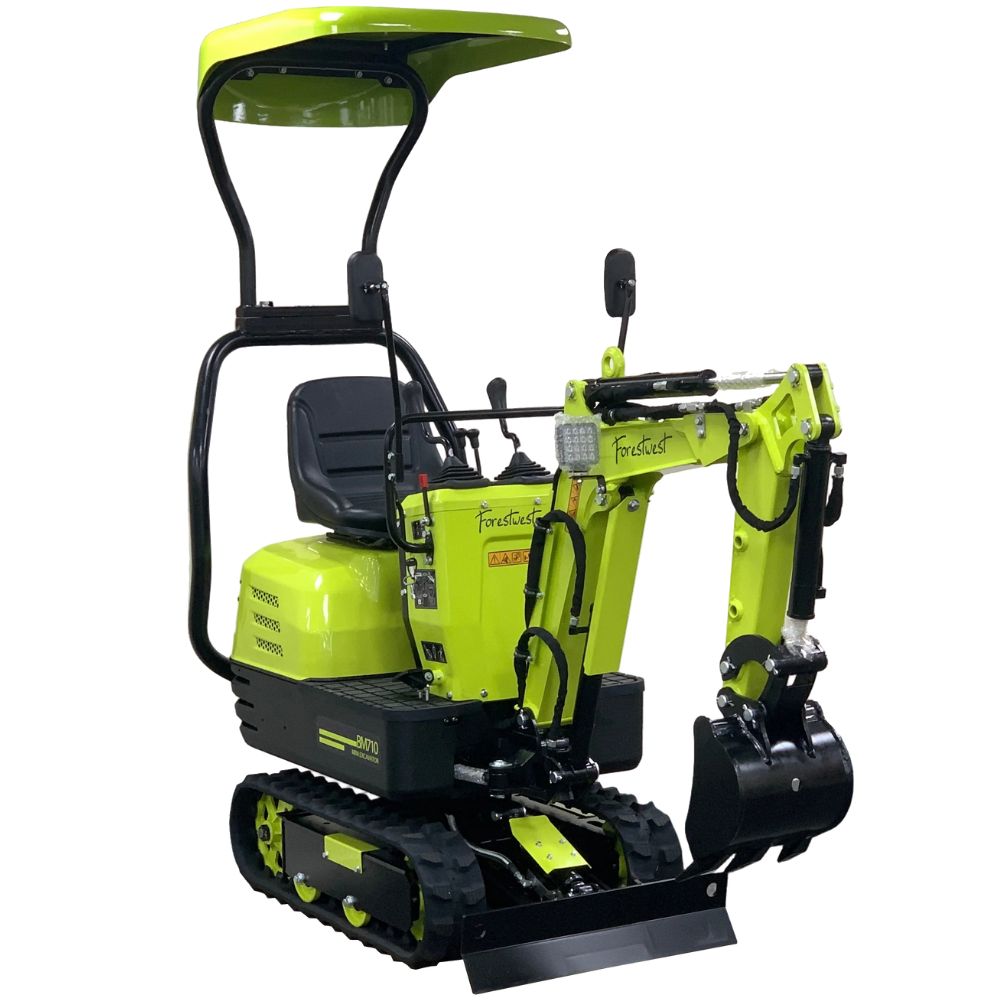 Forestwest Mini Excavator, 306cc Compact Excavator BM710