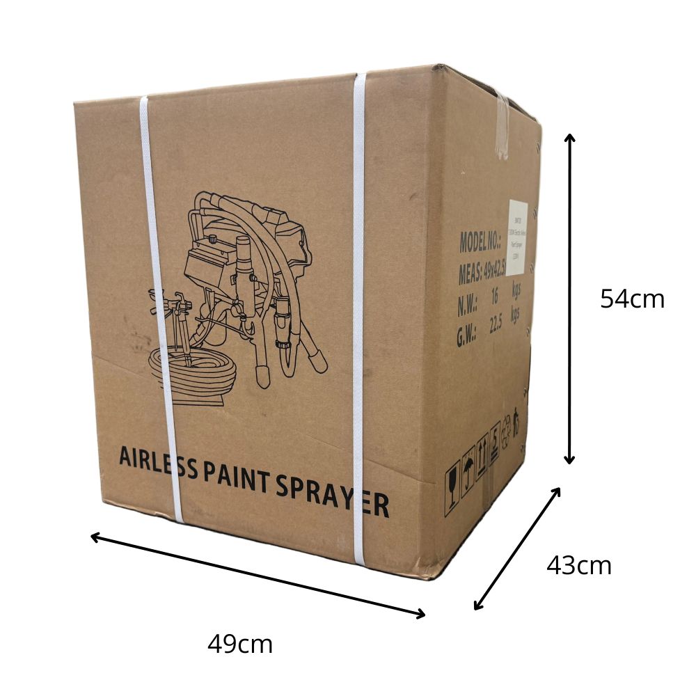 Forestwest Airless Paint Sprayer 3300PSI 1300W Electric Paint Spray Gun BM720 Forestwest