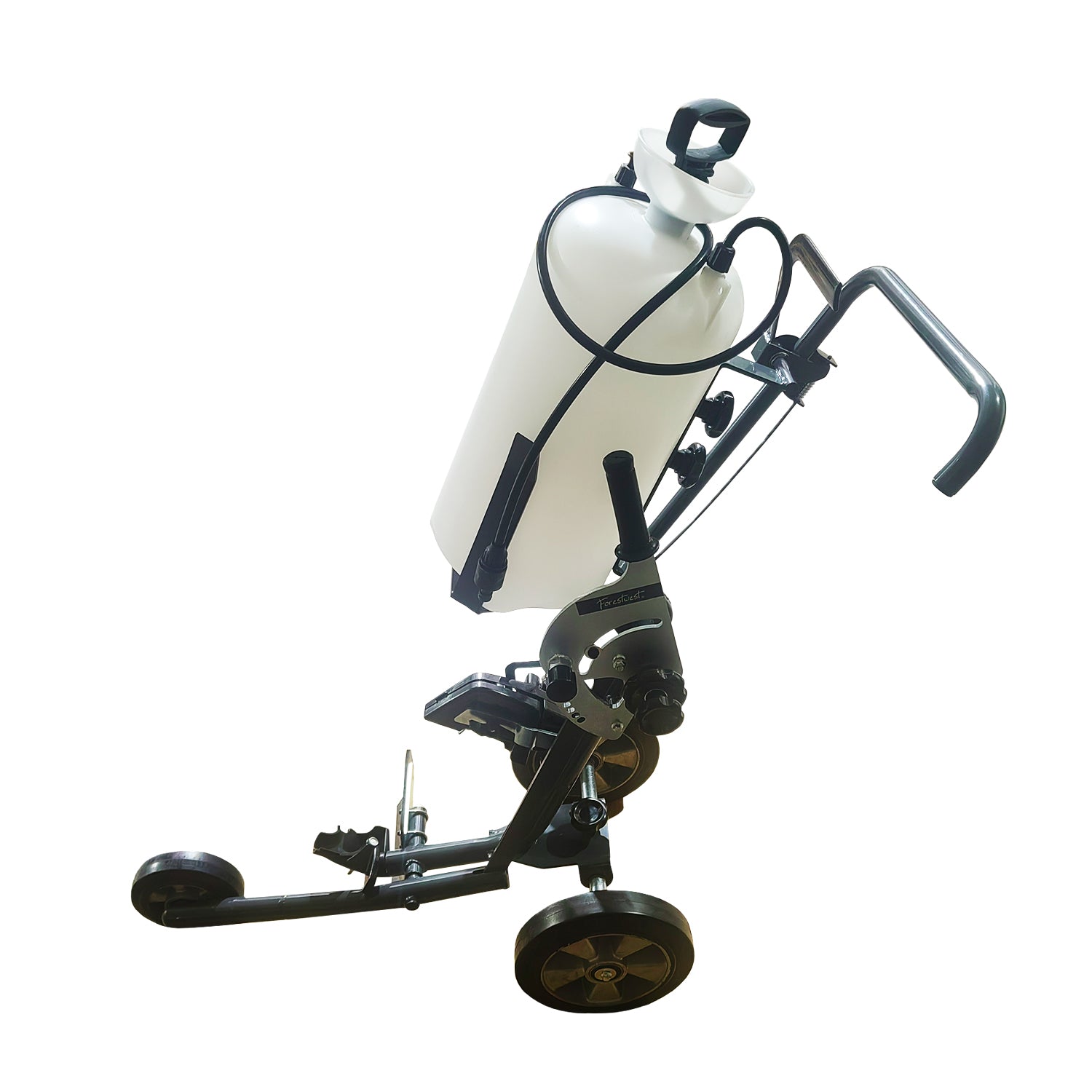 Forestwest 350MM 3500W Petrol Concrete Saw with Water Tank Stand BM722 Forestwest