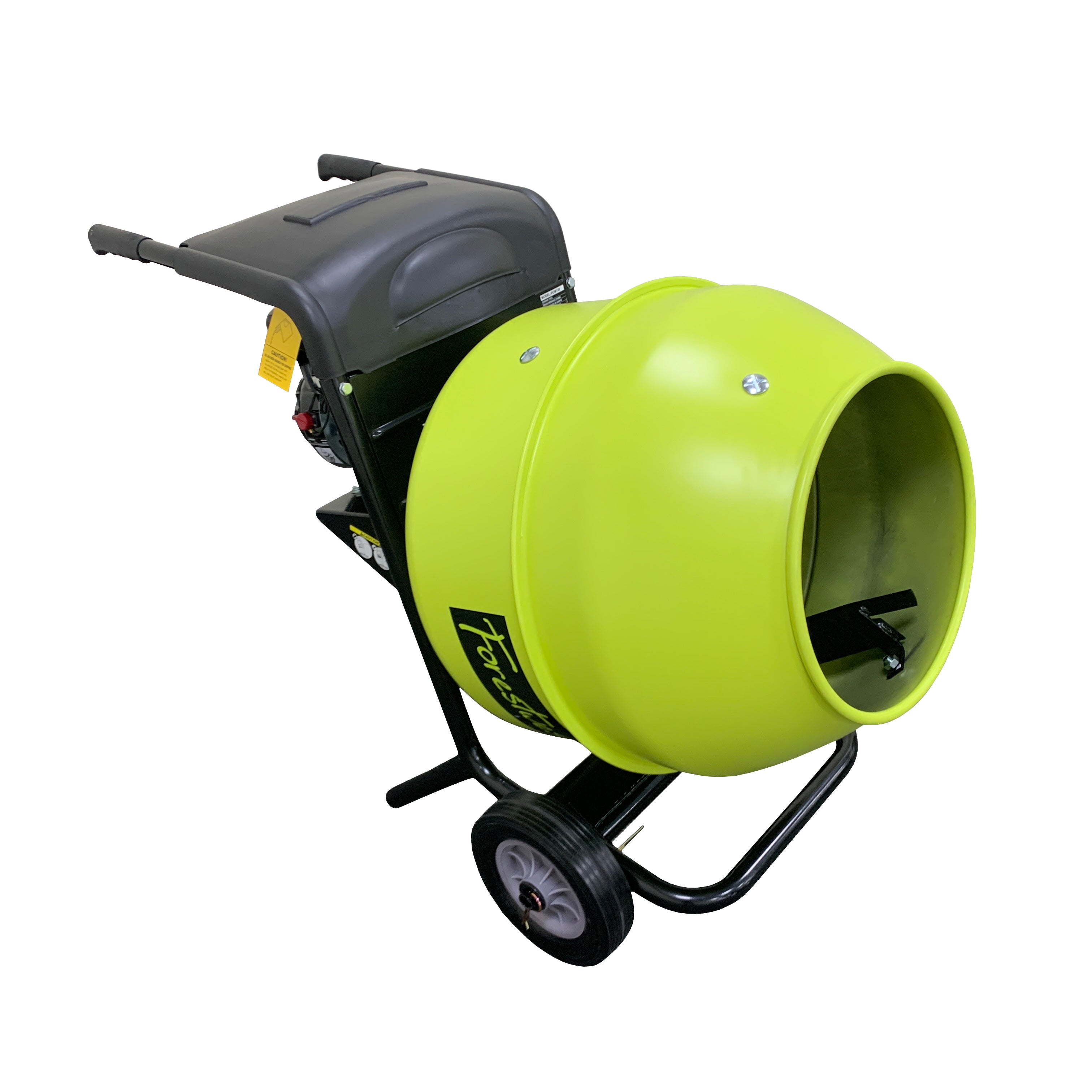 140L Front Tip Cement Mixer with Stand, 2.5HP Petrol Concrete Mixer BM727 Forestwest