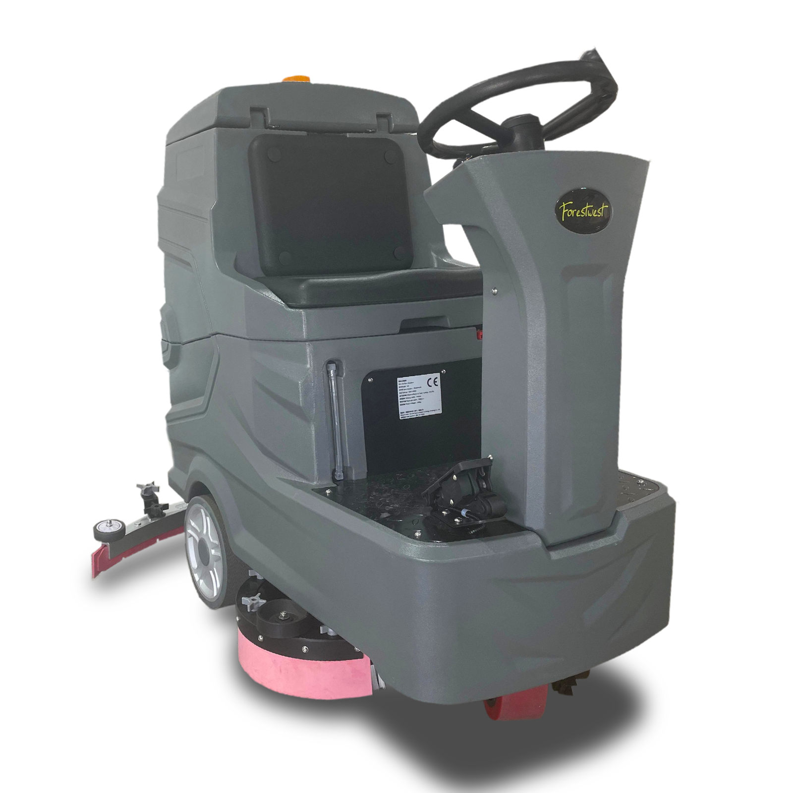 Forestwest Double Brush Floor Scrubber, Battery Powered, Ride-On, BM903 Forestwest