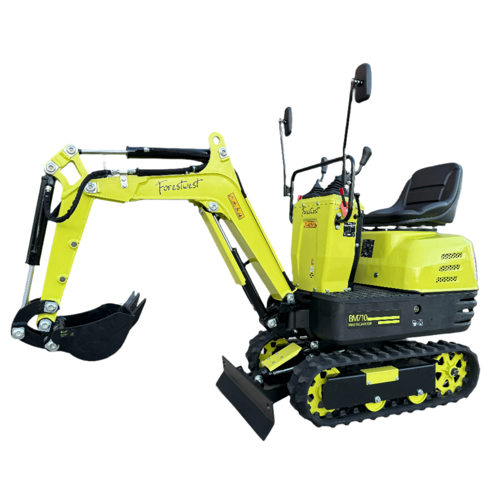 Forestwest Mini Excavator, 306cc Compact Excavator BM710 Forestwest