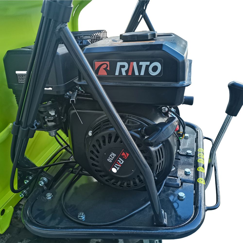 Forestwest 300KG Motorised Tracked Wheelbarrow, 6.5hp Track Dumper Manual Tip BM11078 Forestwest