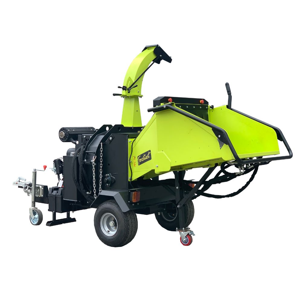 Forestwest 200mm Wood Chipper with Hydraulic Feed, Road Towable BM11063