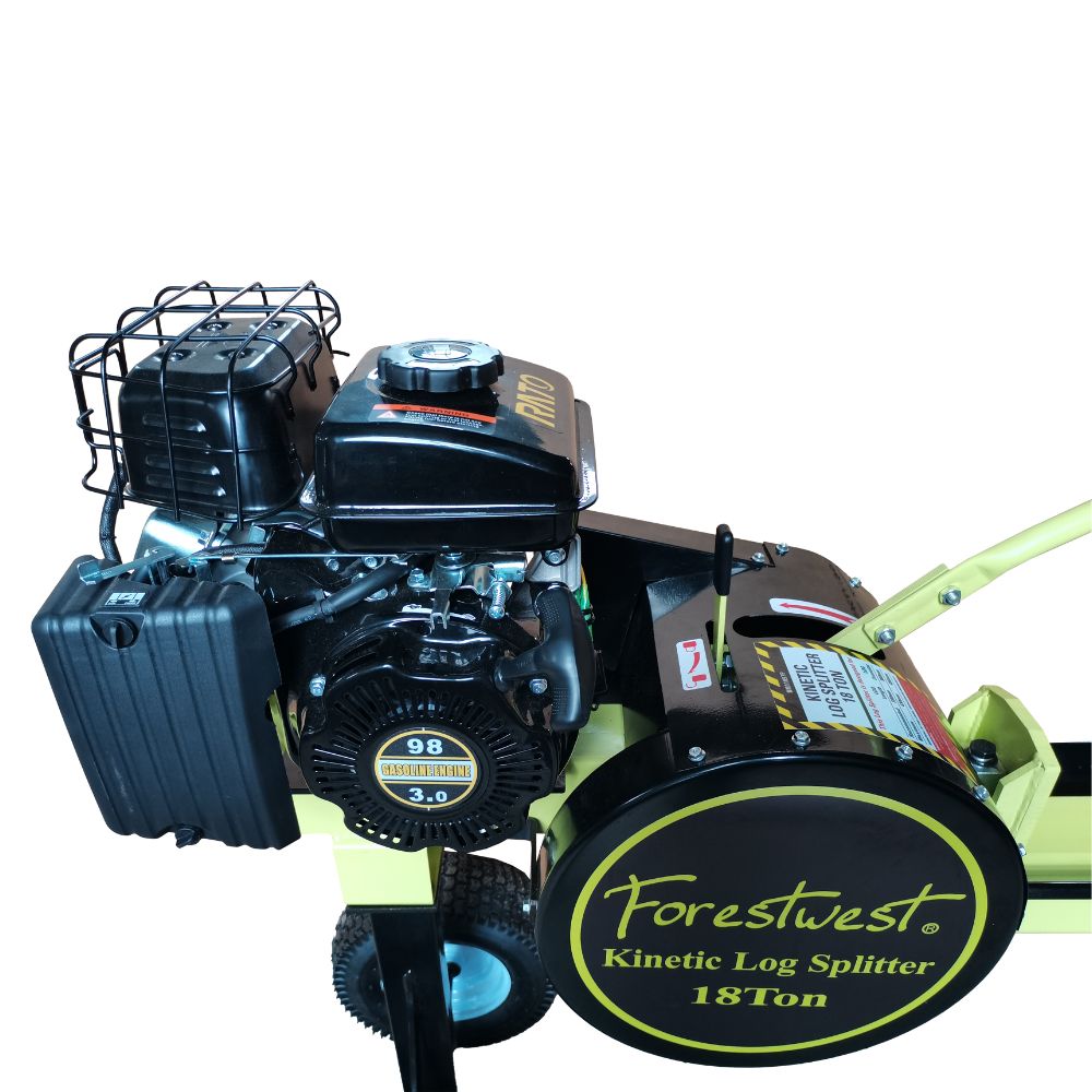 Forestwest 18 Ton Kinetic Log Splitter 3HP Petrol Log Splitter BM11097P Forestwest