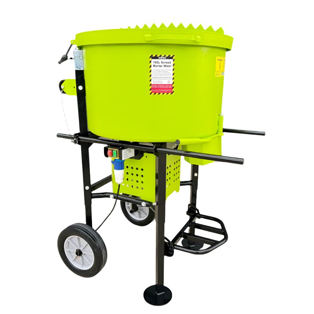 Forestwest 160L Mortar Mixer 2500W, Commercial Grade, Maintenance Free Gearbox BM680 Forestwest