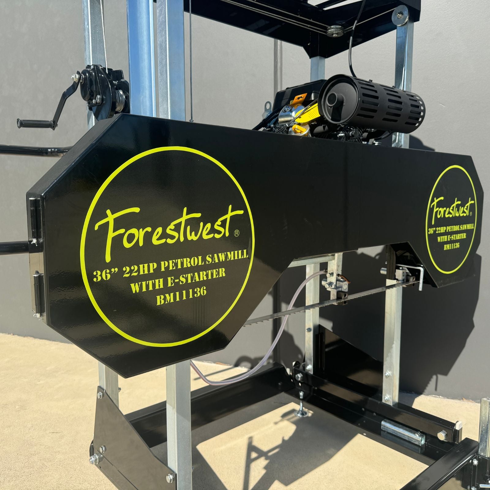 Forestwest 36" Portable Wood Sawmill 22HP with E-Start BM11136 Forestwest