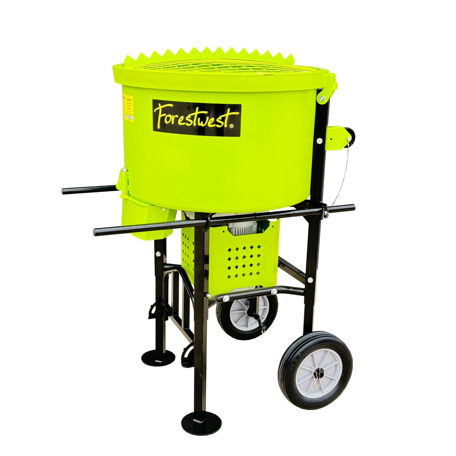 Forestwest 160L Mortar Mixer 2500W, Commercial Grade, Maintenance Free Gearbox BM680 Forestwest