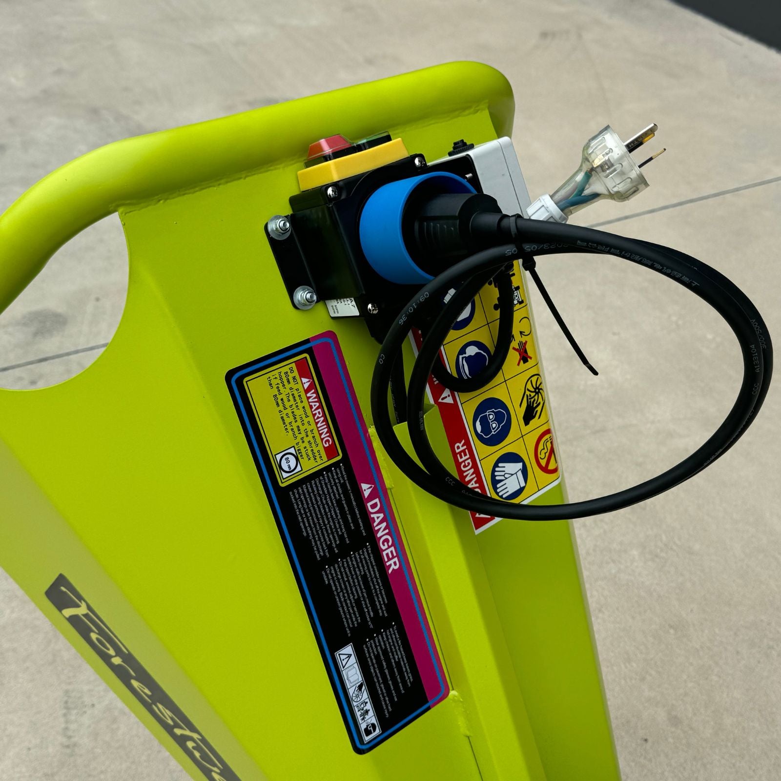 Forestwest 80MM Wood Chipper 2200W Electric Chipper BM11061 Forestwest