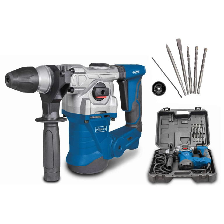 Scheppach Hammer Drill with Accessory Kit DH1300PLUS Scheppach