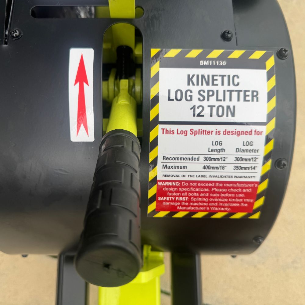 Forestwest 12 Ton Kinetic Log Splitter 1800W Electric Log Splitter BM11130 Forestwest